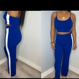 Blue 2 piece